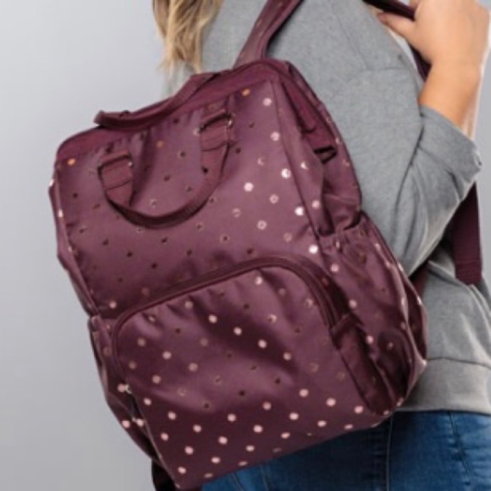 Thirty One Adventures Backpack Twinkling Plum 💜